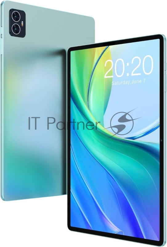 Планшет Teclast M50 T606 (1.6) 8C RAM6Gb ROM128Gb 10.1 IPS 1280x800 4G 2Sim Android 14 голубой 13Mpix 5Mpix BT WiFi microSD 256Gb 6000mAh 10hr