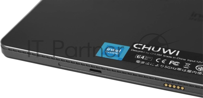 Планшет Chuwi Hi10 X N100 (1.1) 4C RAM8Gb ROM256Gb 10.1 IPS 1920x1200 Windows 11 Home серый 5Mpix 2Mpix BT WiFi microSD 512Gb 3400mAh 260hrs