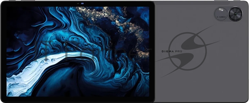 Планшет Digma Pro Infinity G85 (2.0) 8C RAM6Gb ROM128Gb 10.1 In-Cell 1920x1200 4G 2Sim Android 14 темно-серый 13Mpix 5Mpix BT WiFi microSD 256Gb 7000mAh