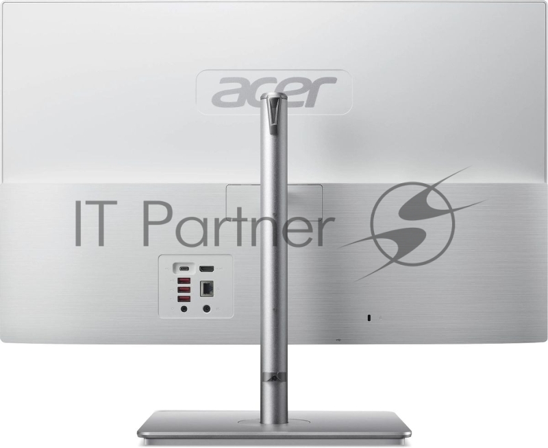 Моноблок Acer Aspire C27-195ES 27 Full HD Core Ultra 5 125U (3.6) 8Gb SSD512Gb Graphics CR Eshell GbitEth WiFi BT 65W клавиатура мышь Cam серебристый 1920x1080