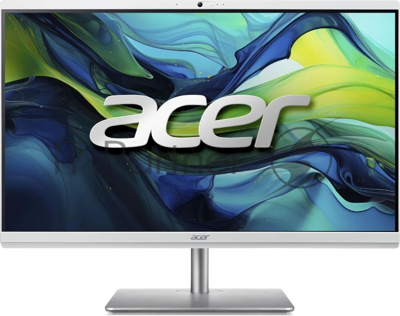 Моноблок Acer Aspire C27-195ES 27 Full HD Core Ultra 5 125U (3.6) 8Gb SSD512Gb Graphics CR Eshell GbitEth WiFi BT 65W клавиатура мышь Cam серебристый 1920x1080