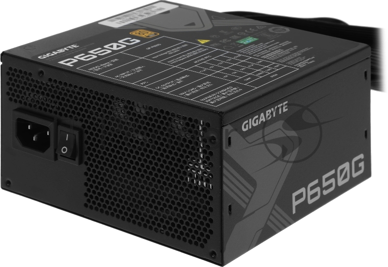 Блок питания Gigabyte ATX 650W GP-P650G 80+ gold (20+4pin) APFC 120mm fan 6xSATA RTL