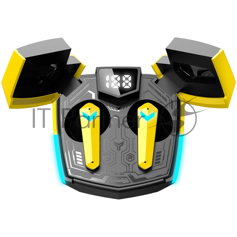 Наушники игровые CANYON headset Doublebee GTWS-2 Gaming Yellow