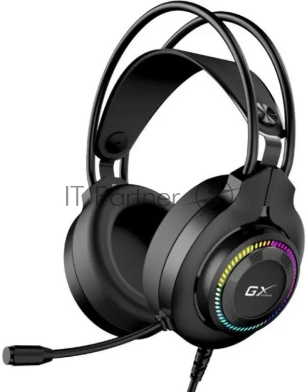 Игровая гарнитура Genius HS-GX580U, USB, 2.0m, Black