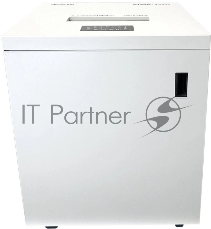 Шредер Office Kit S1650 1,9х15 белый (секр.P-5) фрагменты 30лист. 165лтр. скобы пл.карты CD