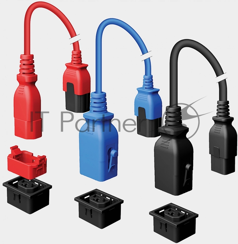 Кабель RakTek P-Lock RTPCL192015R C19-C20 проводник.:3x2.5мм2 1.5м 16А красный