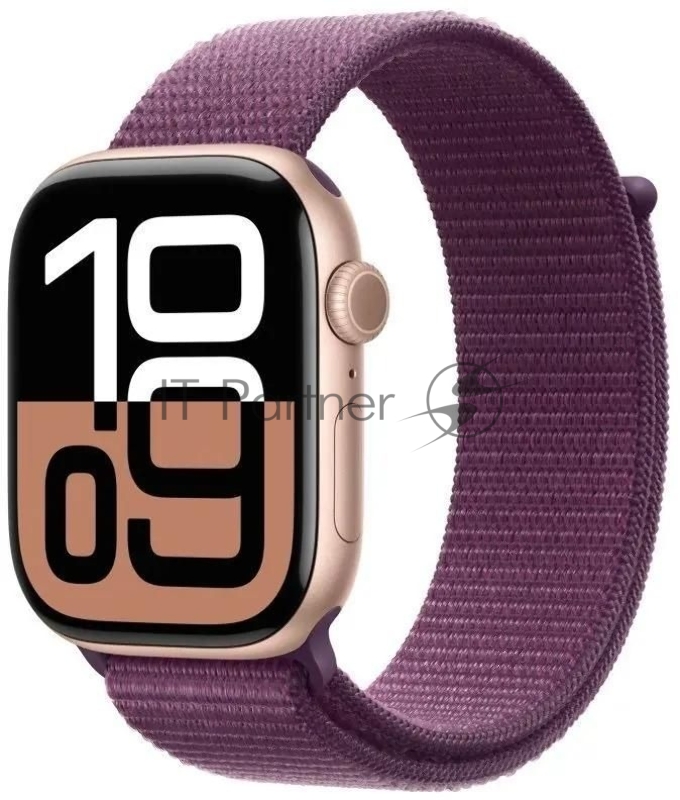 Часы Apple Watch S10 46mm Rose Gold Aluminium Case/Plum SL MWWV3LW/A A2999 195949561016