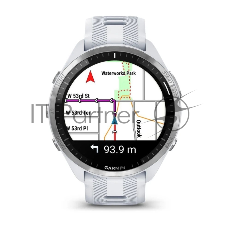 Смарт-часы Garmin Forerunner 965 белый 47мм