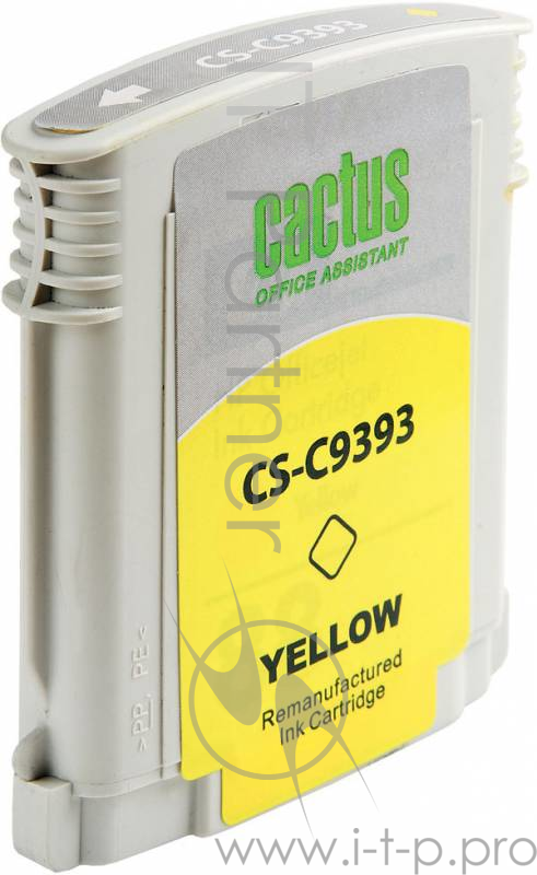 Картридж струйный Cactus CS-C9393 №88 желтый для HP DJ Pro K550 (29мл)