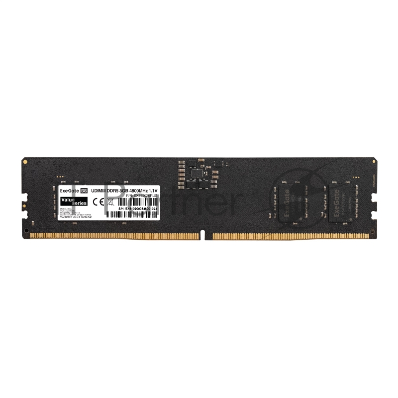 Оперативная память ExeGate Value DIMM DDR5 8GB <PC5-41600> 5200MHz