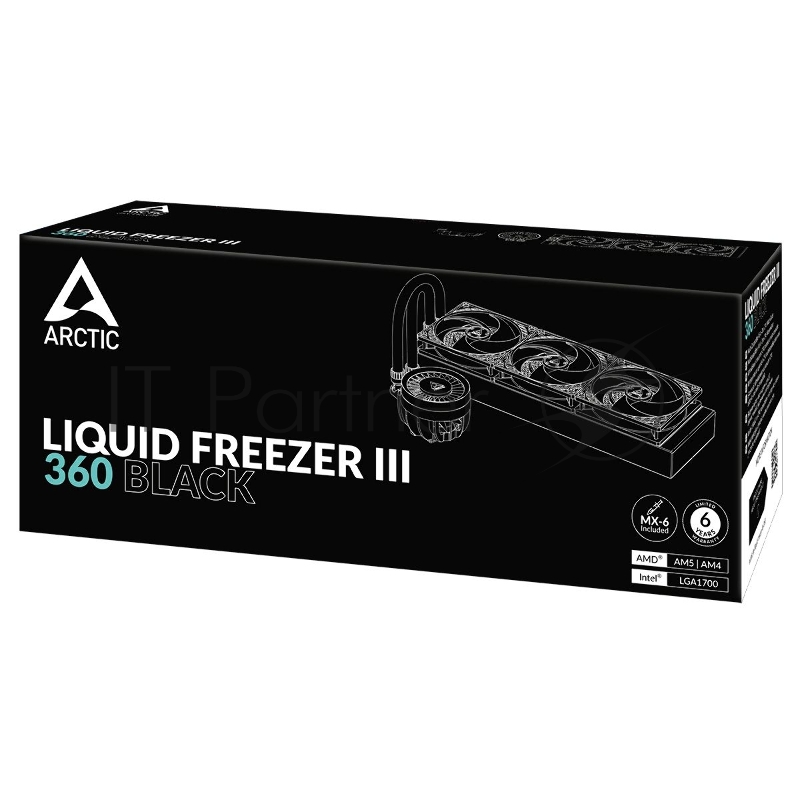 Жидкостная система охлаждения Arctic Cooling Liquid Freezer III-360 Multi Compatible All-In-One CPU Water Cooler (ACFRE00136A)