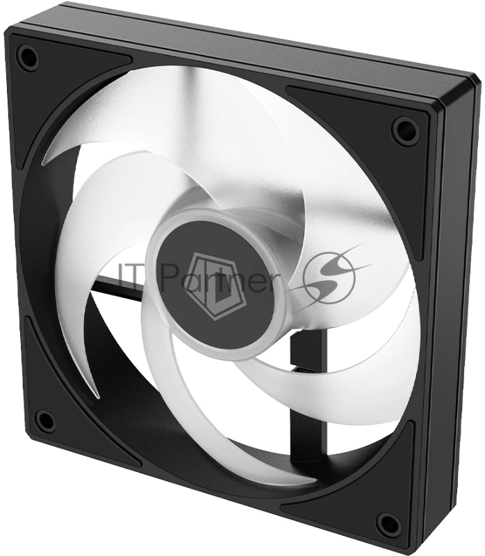 Вентилятор для корпуса ID-COOLING AS-120-ARGB-K TRIO (3 pcs, 120mm, 2000rpm, 58.0 CFM, 27.2 дБ, PWM 4-pin, ARGB, black) (AS-120-ARGB-K TRIO)