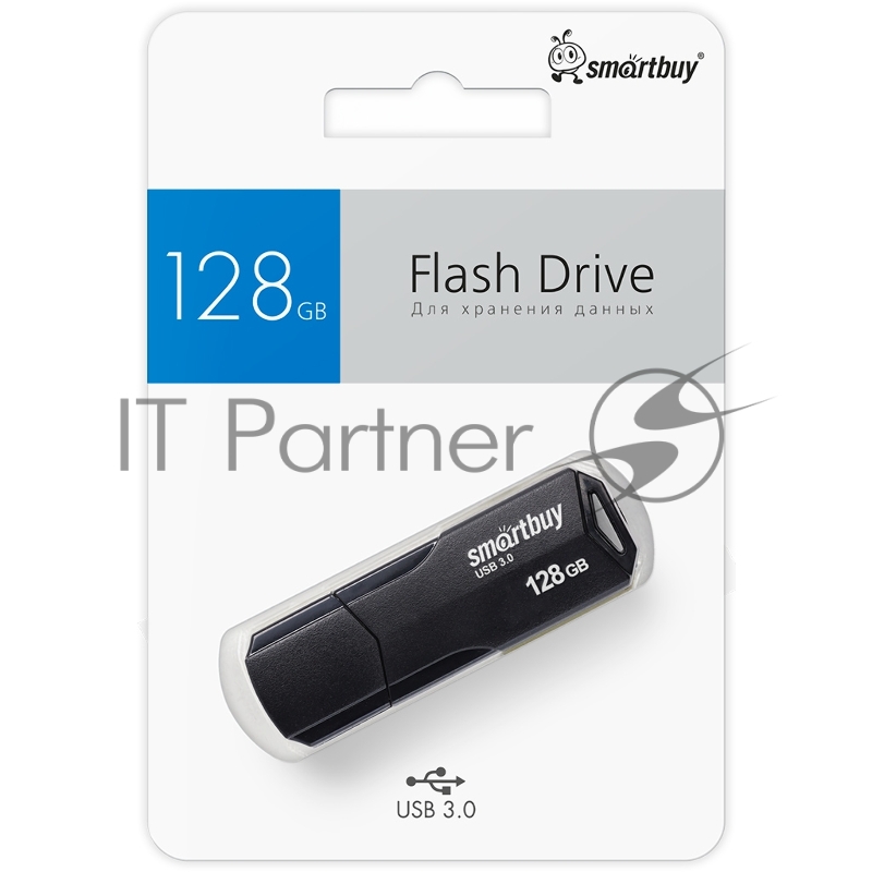 Флеш-память USB 3.1 SmartBuy 128GB CLUE Black (SB128GBCLU-K3)