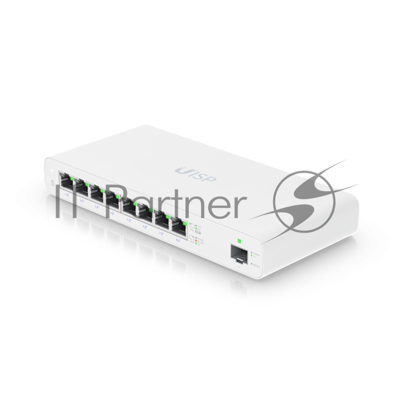Коммутатор UISP Switch UISP-S PoE-коммутатор, 8х 1G RJ45, 1х SFP, раздача 110 Вт