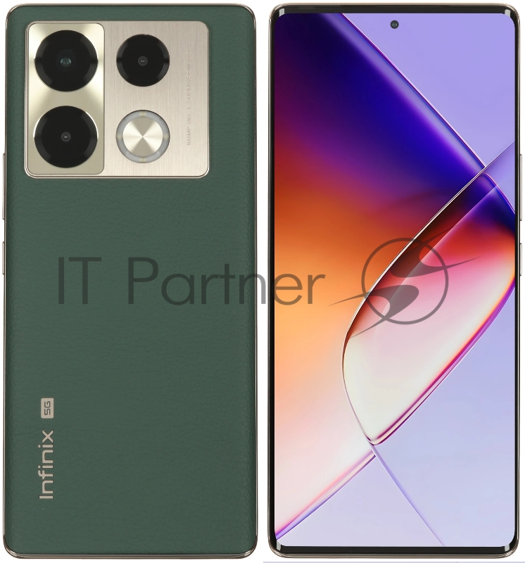 Смартфон Infinix NOTE 40 PRO+ 5G 12+256GB Vintage Green