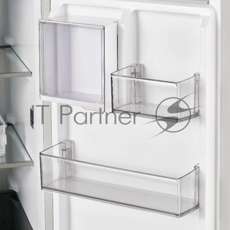 Холодильник с инвертором MAUNFELD MFF190NFDBG