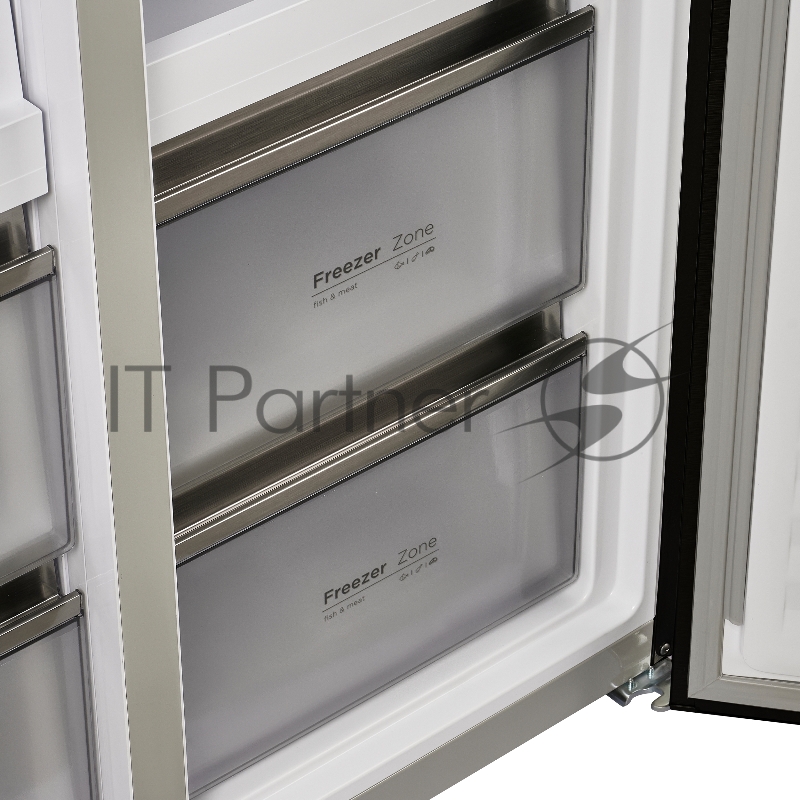 Холодильник с инвертором MAUNFELD MFF190NFDBG