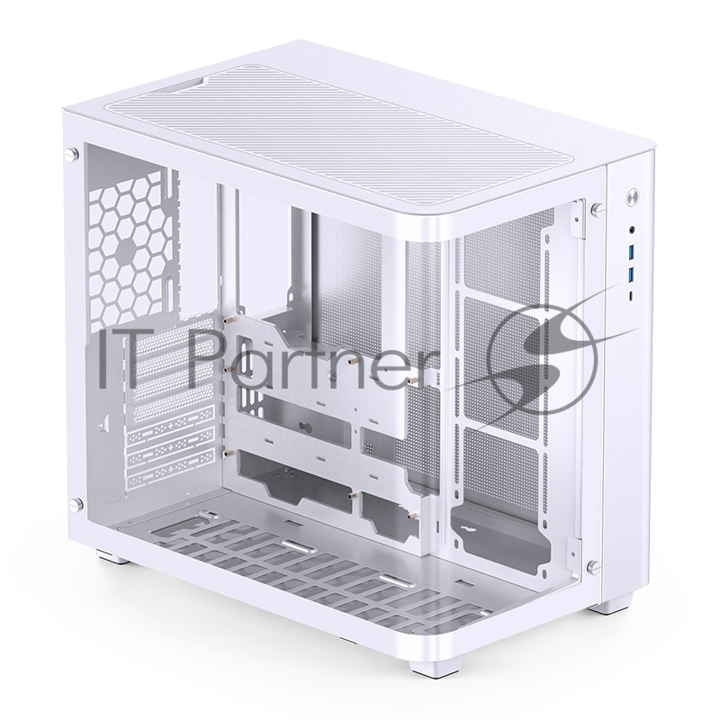 Корпус без блока питания/ Корпус JONSBO TK-3 White ATX без БП, mini-ITX, micro-ATX, белый