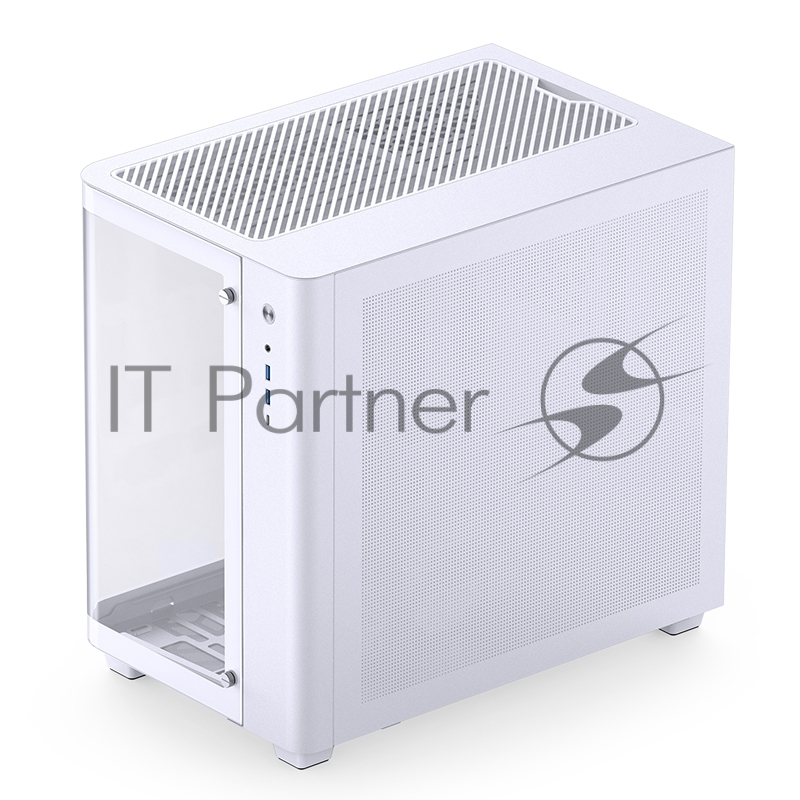 Корпус без блока питания/ Корпус JONSBO TK-3 White ATX без БП, mini-ITX, micro-ATX, белый