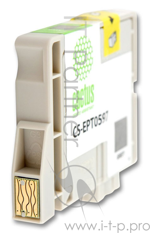 Картридж струйный Cactus CS-EPT0597 серый для Epson Stylus Photo R2400 (14.8мл)