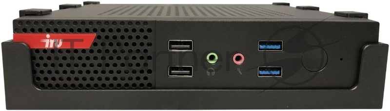 Неттоп IRU Office 310H4ATF slim Ryzen 5 PRO 5650GE (3.4) 16Gb SSD1Tb Vega 7 Free DOS GbitEth WiFi BT 90W черный (RUS) (2047346)