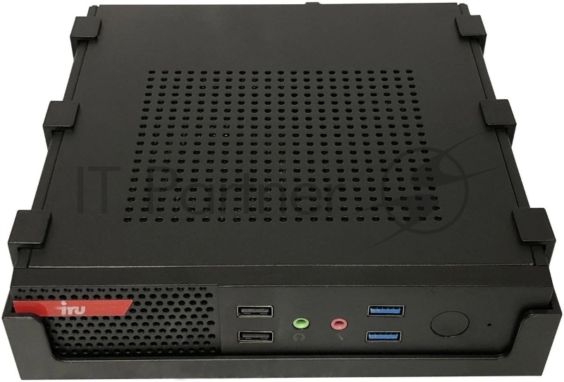 Неттоп IRU Office 310H4ATF slim Ryzen 5 PRO 5650GE (3.4) 16Gb SSD1Tb Vega 7 Free DOS GbitEth WiFi BT 90W черный (RUS) (2047346)