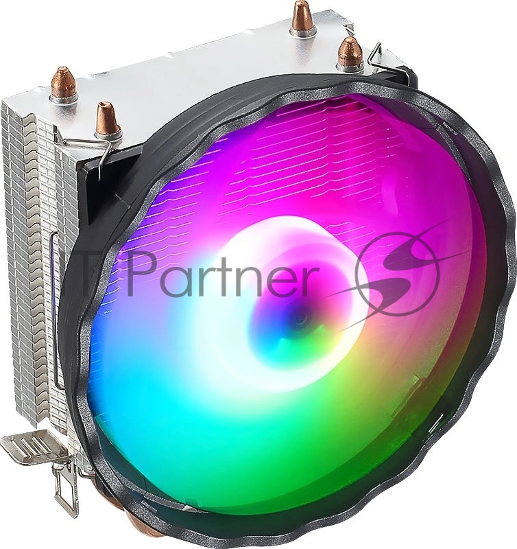 Устройство охлаждения(кулер) Formula Astral FRPW 2P RGB Soc-AM5/AM4/1151/1200/1700 черный 4-pin 17-34dB Al+Cu 90W Ret