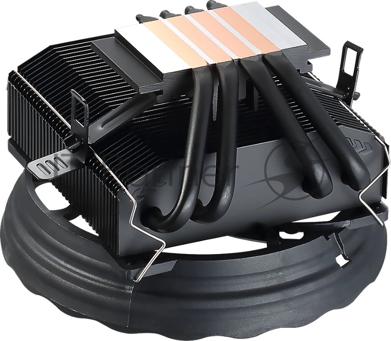 Устройство охлаждения(кулер) Formula Astral Plus FRPW 4P RGB Soc-AM5/AM4/1151/1200/1700 черный 4-pin 17-34dB Al+Cu 150W Ret