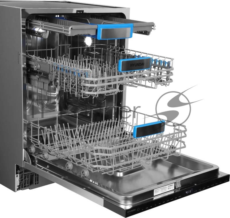 Посудомоечная машина встраив. Hyundai HBD 6105 2100Вт полноразмерная нержавеющая сталь инвертер