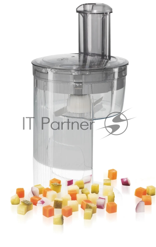 Кухонный комбайн Bosch MUM58M64, 12 насадок, поворотное управление, цвет серый