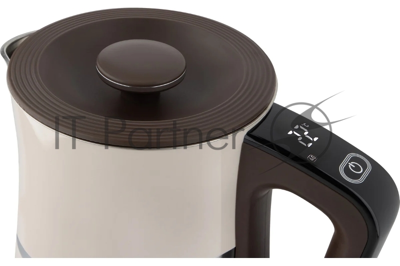 Чайник электрический LEONORD LE-1512 1,7л, двойной корпус, бежевый