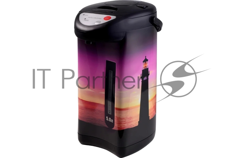 Термопот WILLMARK WAP-605IS (5.0л, 3 сп.нал.воды,бак нерж.ст.,повт.кипяч., Маяк, 900W, 2 г.гар.)