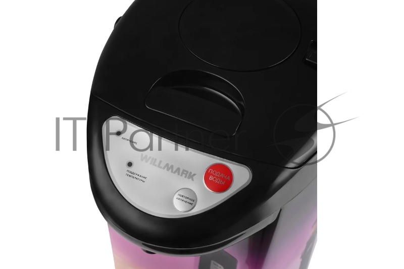 Термопот WILLMARK WAP-605IS (5.0л, 3 сп.нал.воды,бак нерж.ст.,повт.кипяч., Маяк, 900W, 2 г.гар.)