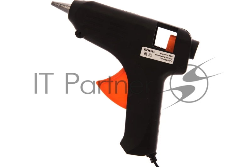 Пистолет клеевой Engy EGG-80, с подставкой, 80 Вт