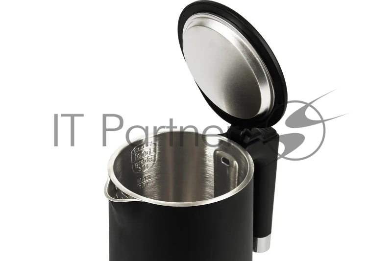 Чайник электрический ATLANTA ATH-2449 (black) 1,7л, нержавейка, двухстенный