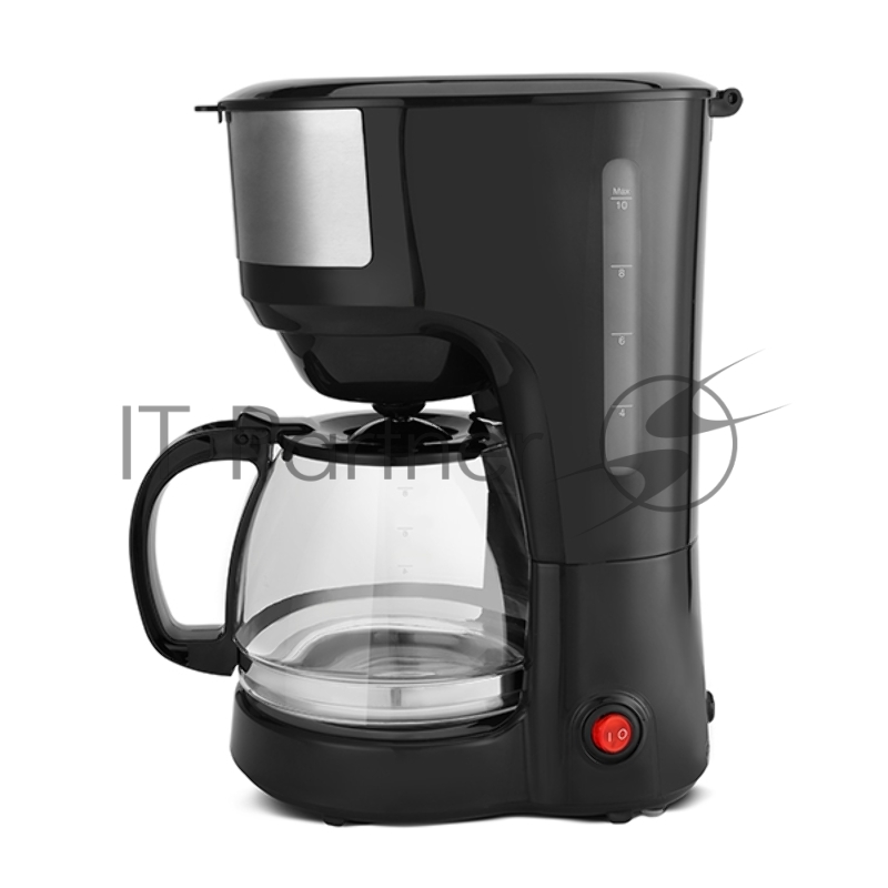 Кофеварка Blackton Bt CM4115 Black. Мощность:750 Вт /Объем 1,25л / Система <<Капля стоп >> Останавливает подачу воды, предотвращая пападание капель кофе на подставку и на поверхность вокруг кофеварки / Автоподагрев кувшина включается сразу после окон