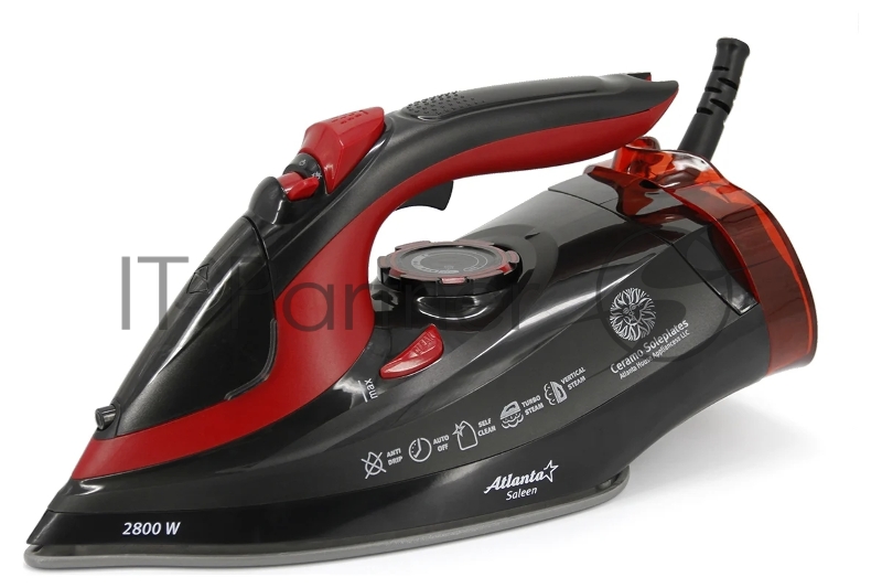 Утюг ATLANTA ATH-5579 (black) с пароувлажнением