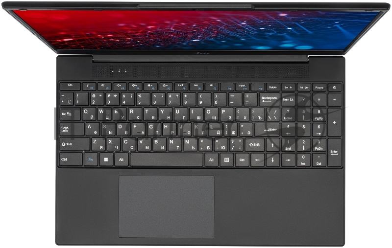 Ноутбук IRU Tactio 15ALG Core i3 1215U 8Gb SSD256Gb Intel Iris Xe graphics 15.6 IPS FHD (1920x1080) Free DOS black 4500mAh (2023565)