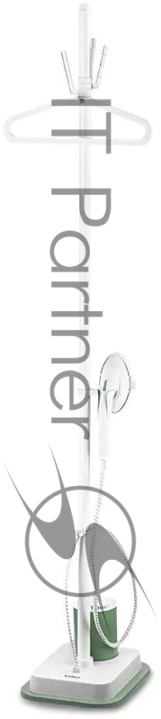 Отпариватель напольный Kitfort КТ-9168, 2000Вт, белый/зеленый