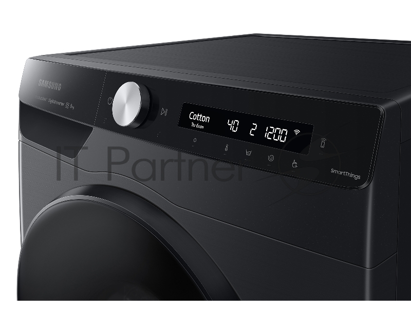 Стиральная машина Samsung WW6300A черный, загрузка фронтальная 8.0кг, 1200 об/мин., класс: A