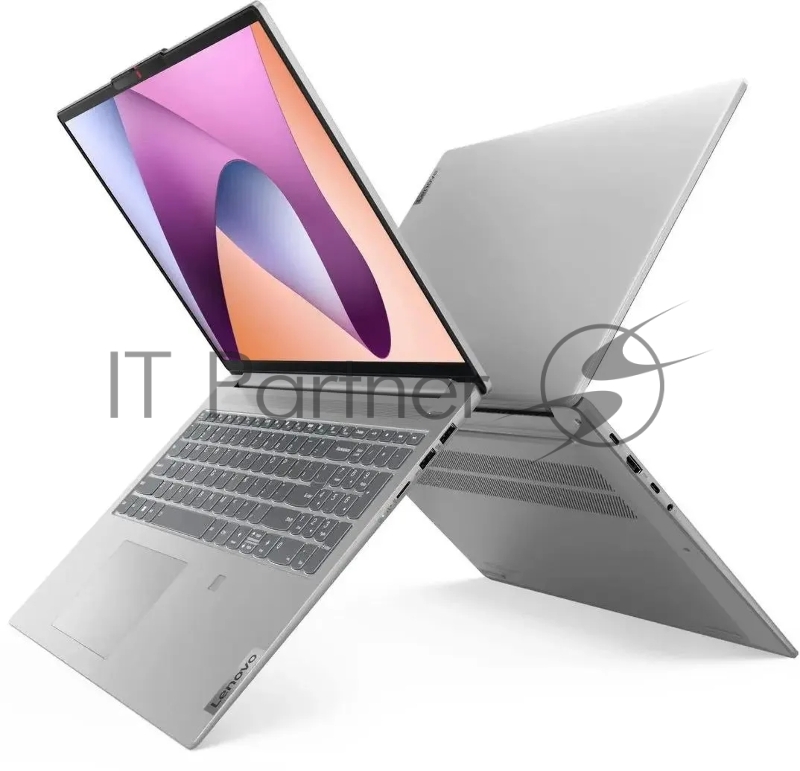 Ноутбук Lenovo IdeaPad Slim 5 16ABR8 Ryzen 7 7730U 16Gb SSD1Tb AMD Radeon 16 IPS WUXGA (1920x1200) noOS l.grey WiFi BT Cam (82XG0098RK)