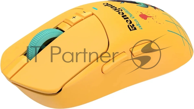 Мышь A4Tech Bloody R72 Ultra Duo Renegade Sunset желтый оптическая 20000dpi беспров. USB-C 6but (R72 ULTRA DUO)