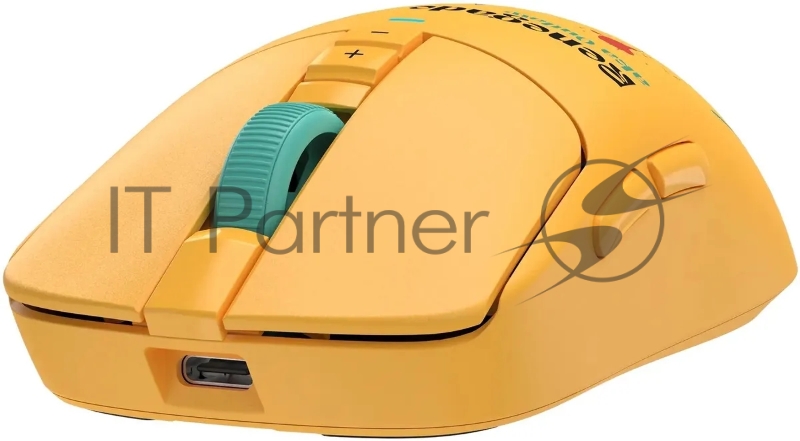 Мышь A4Tech Bloody R72 Ultra Duo Renegade Sunset желтый оптическая 20000dpi беспров. USB-C 6but (R72 ULTRA DUO)