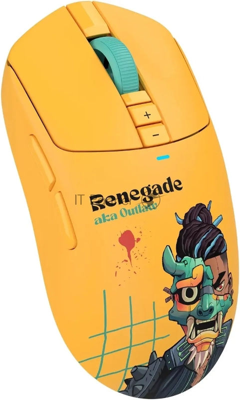 Мышь A4Tech Bloody R72 Ultra Duo Renegade Sunset желтый оптическая 20000dpi беспров. USB-C 6but (R72 ULTRA DUO)