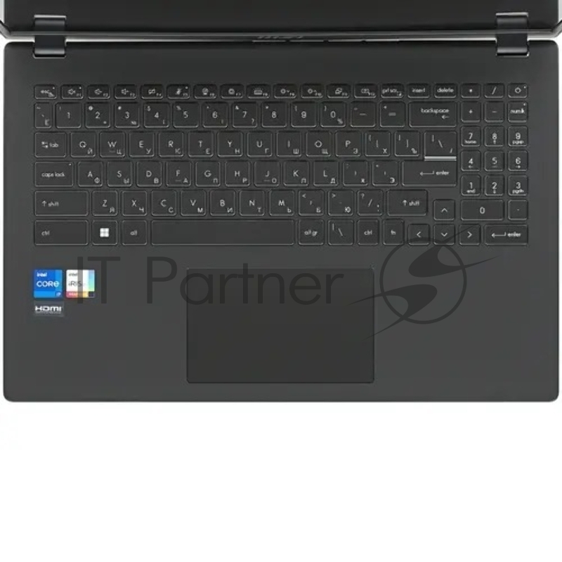 Ноутбук MSI Modern 15 B13M-609XRU Intel Core i7 1355U 1700MHz/15.6/1920x1080/16GB/51 SSD/Intel Iris Xe Graphics/Wi-Fi/Bluetooth/Без ОС, черный