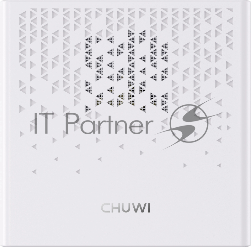 ПК Мини Chuwi UBox Ryzen 5 6600H (3.3) 16Gb SSD512Gb 660M Windows 11 Professional 2x2.5GbitEth WiFi BT 90W белый/черный