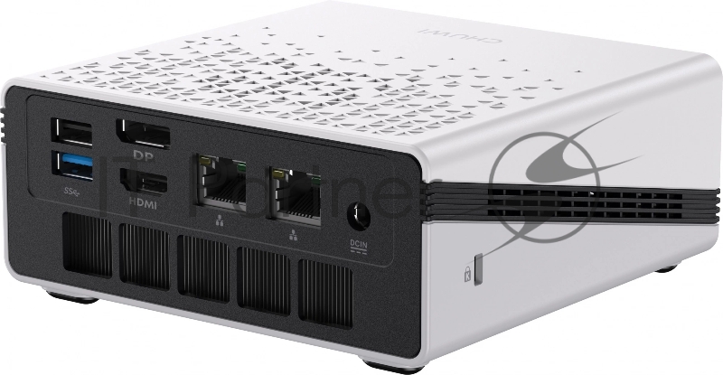 ПК Мини Chuwi UBox Ryzen 5 6600H (3.3) 16Gb SSD512Gb 660M Windows 11 Professional 2x2.5GbitEth WiFi BT 90W белый/черный