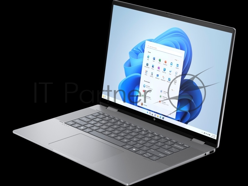 Ноутбук HP Envy x360 A33D7EA, серебристый, Ryzen 7 8840HS 16Gb SSD1Tb AMD Radeon 16 IPS Touch WUXGA (1920x1200) Windows 11 Home WiFi BT Cam