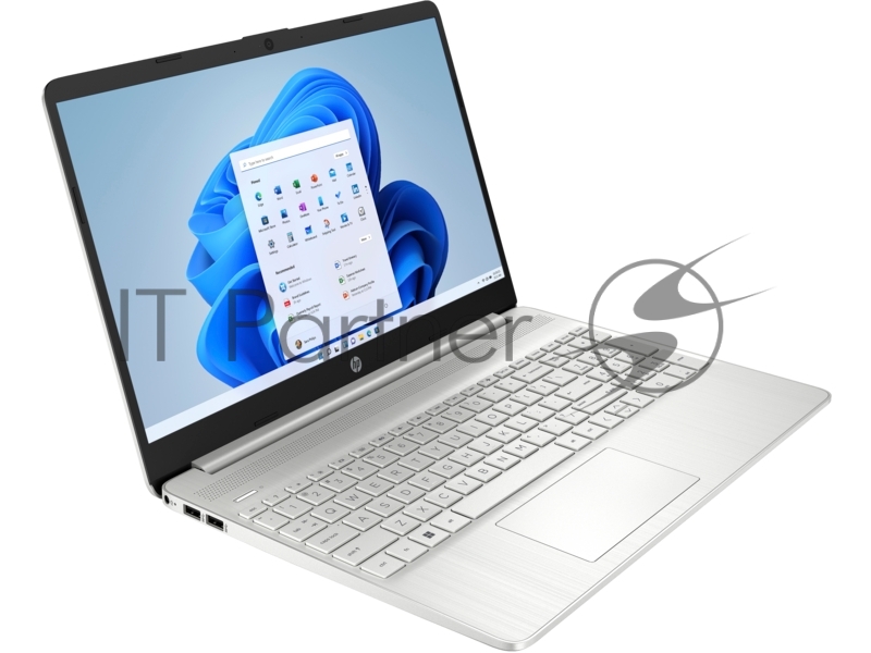 Ноутбук HP 15S-FQ5340TU 15.6 FHD/Intel I3-1215U/8Gb/256Gb/Intel UHD Graphics/Windows 11 Home/1.69 kg Natural Silver
