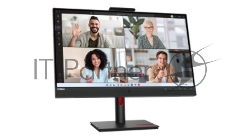 Монитор Lenovo 27 ThinkVision T27hv-30, черный, IPS LED 4ms 16:9 HDMI M/M Cam матовая HAS Piv 1000:1 300cd 178гр/178гр 2560x1440 75Hz DP 2K USB 7.9кг